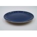 Carstens Keramik® Bunzlau Blau Dessertteller 20 cm Kuchenteller Essteller Blumenkante Landhaus- Handarbeit in Deutschland - BEEQJQ97