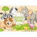 Ritzenhoff & Breker Kindergeschirr-Set Happy Zoo Zoe 3-teilig - BTTYAJ2E