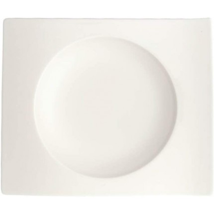 Villeroy und Boch NewWave Untertasse 15 cm Premium Porzellan Weiß - BLKTC161