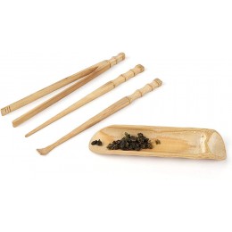 Omabeta Bambus-Teeservice Teeservice Ungiftig für Teestube für Empfangsraum - BKJMIQV4