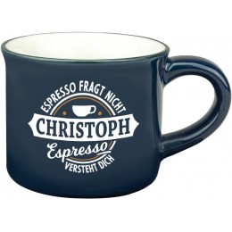 Persönliche Espresso Tasse Christoph - BXPLG3BM