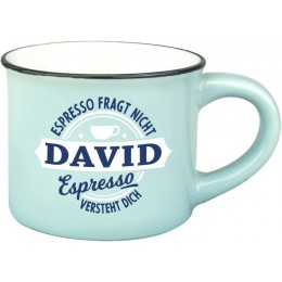 Persönliche Espresso Tasse David - BFRKRN76