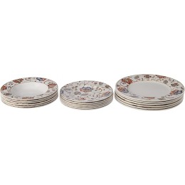 Churchill Earthenware Jacobean Tafelservice 18-teilig dekoriert Irdenware Sortiert 27x20x27 cm - BNXII3ND
