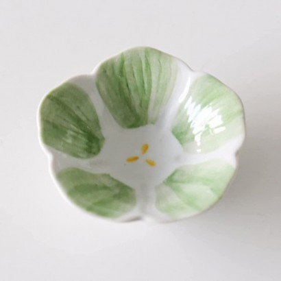 OMYLFQ dipschalen Japanische Dip-Dip-Schüssel Kleine Blume Gewürz-Teller Soja-Sauce-Teller-Essig-Teller-Chili-Teller-Mehrzweck-Gewürz-Dip-Teller snackschalen Color : Green - BKOKPMJ7