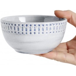 ZW18U Schüsseln Europäisch Keramikschale Blaue Runde Schüssel Nudeln Bibimbap Bowl Dessert Obst Salatschüssel Gewürzschale 11,5 × 5,5 cm Salatschüsseln - BIZUDD3K