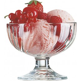 6 x Eisschale Glas Dessertschale Früchtebecher Sorbet | 220 ml - BSHML2NB