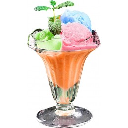 SHHMA Eisbecher Glas Eisschalen Dessertgläser Eisgläser Dessertschalen Eiscremegläser Geeignet Für Desserts in Restaurants - BCQZVWWA