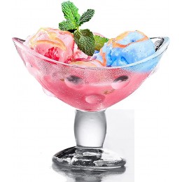 SHHMA Eisbecher Glas Eisschalen Dessertgläser Eisgläser Dessertschalen Eiscremegläser Geeignet Für Geburtstagsfeiern - BTHXTWHA