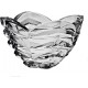 Schale Obstschale Salatschüssel Waves Transparent 19,5 X 19,5 cm Kristallglas - BOKHEAQ9
