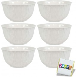 Porzellan Schalen Set 6 teilig 400ml · Müslischalen Set · weiße Schüsseln · Obstschale Suppenschüssel Salatschale Eisschale Ramenbowl · Porzellan Schüssel Ewito - BLDJO9JJ
