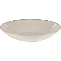 Churchill Stonecast -Coupe Bowl Schüssel- Durchmesser: Ø31cm Farbe wählbar Nutmeg Cream - B07L4S82GGT