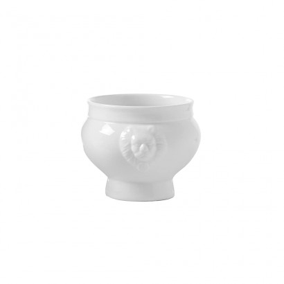 HENDI Suppenschüssel Hohe Schlag- und Verschleißfestigkeit geeignet für Mikrowelle Geschirrspüler 0,25L ø120xH78mm Weiß Porzellan - B07BQ28SCCH