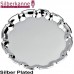 SILBERKANNE Platzteller 31 cm mit aufwendigen Designs Premium Silber Plated edel versilbert in Top Verarbeitung - BKMVRBDB