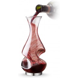 FINAL TOUCH Conundrum B00D8ZIYXO Weinbelüfter und Dekanter Glas farblos - B00D8ZIYXO5