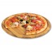 Pizzateller 32 cm mit Gravur Namen personalisiertes Holz Pizzabrett Geschenkidee zum Geburtstag Geschenke Jahrestag als Dankeschön Akazienholz Spruch Sonne Motiv P25 - BYCIQWN5