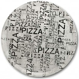 Pizzateller White & Black D 31 cm - BQZCGABN