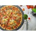 Yiibcio Pizzateller Set ø36cm Schiefer mit Pizzaschneider Pizzaschneidebrett Pizzabrett - BCHGRQ13