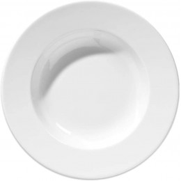 Gourmet weiß Suppenteller tief aus Porzellan für Küche und Haushalt - BSMDXD18